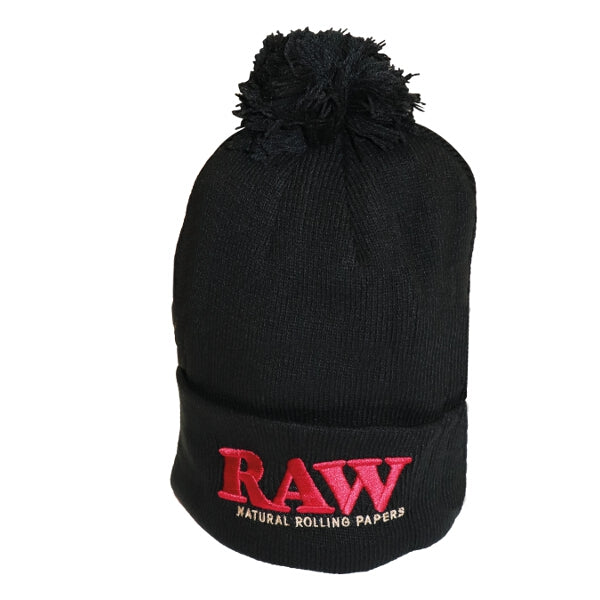RAW WINTER HAT BLACK