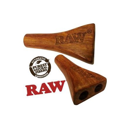 RAW doppio bocchino in legno